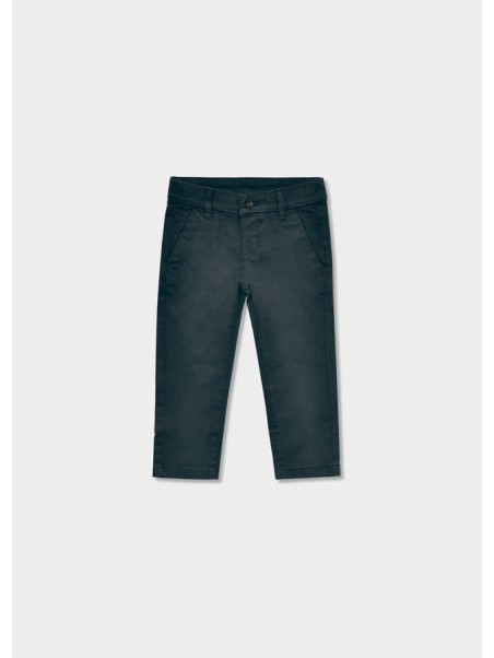 MAYORAL BABY SPODNIE  DLA CHŁOPCA CHINO SLIM  GRANAT  521/55