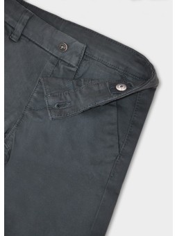 MAYORAL BABY SPODNIE  DLA CHŁOPCA CHINO SLIM  GRANAT  521/55