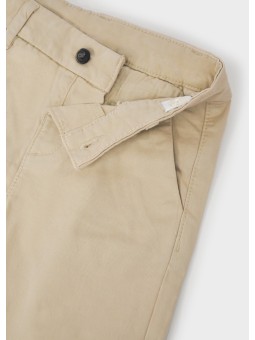 MAYORAL BABY SPODNIE  DLA CHŁOPCA CHINO SLIM  BEŻ  521/2