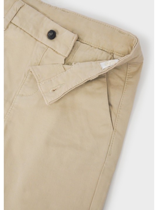 MAYORAL BABY SPODNIE  DLA CHŁOPCA CHINO SLIM  BEŻ  521/2