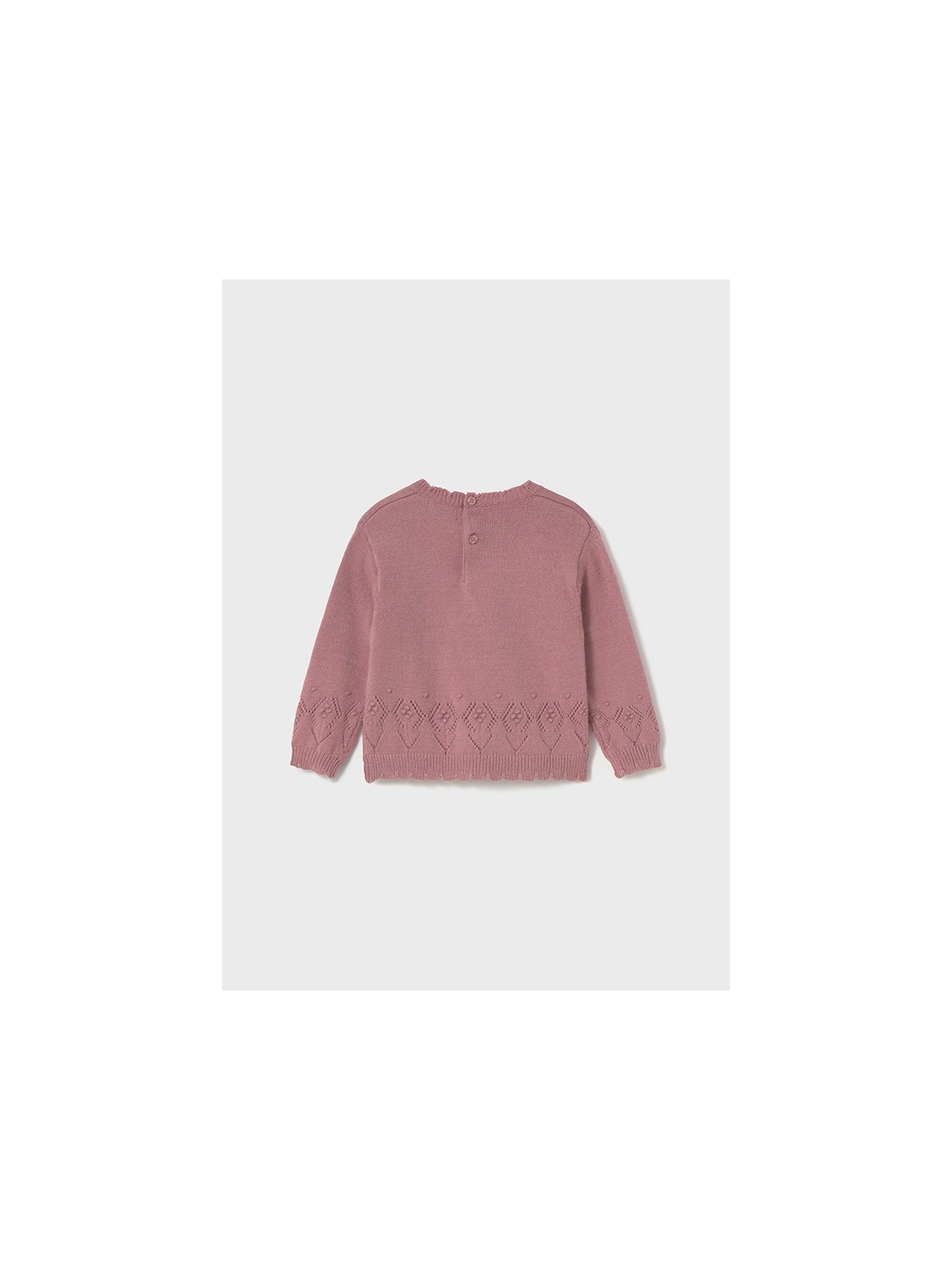 MAYORAL BABY SWETER DLA DZIEWCZYNKI PUDROWY RÓZ 2353/22