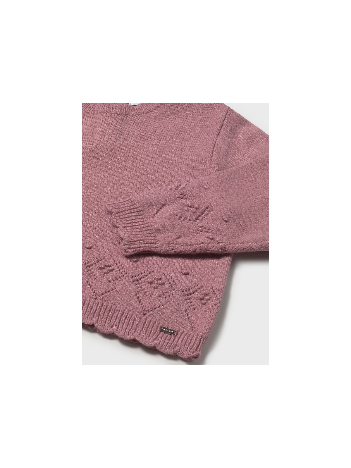 MAYORAL BABY SWETER DLA DZIEWCZYNKI PUDROWY RÓZ 2353/22