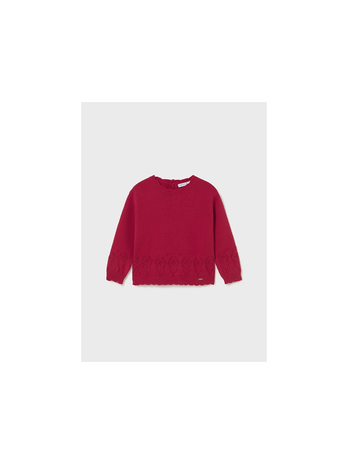 MAYORAL BABY SWETER DLA DZIEWCZYNKI CZERWONY  2353/23