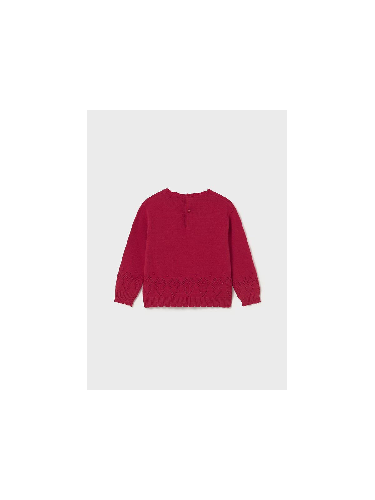MAYORAL BABY SWETER DLA DZIEWCZYNKI CZERWONY  2353/23