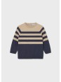 MAYORAL BABY SWETER SWETEREK  W PASECZKI DLA CHŁOPCA 2342/12