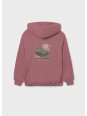 MAYORAL BLUZA Z KAPTUREM DLA DZIEWCZYNKI FIOLET 7425/27
