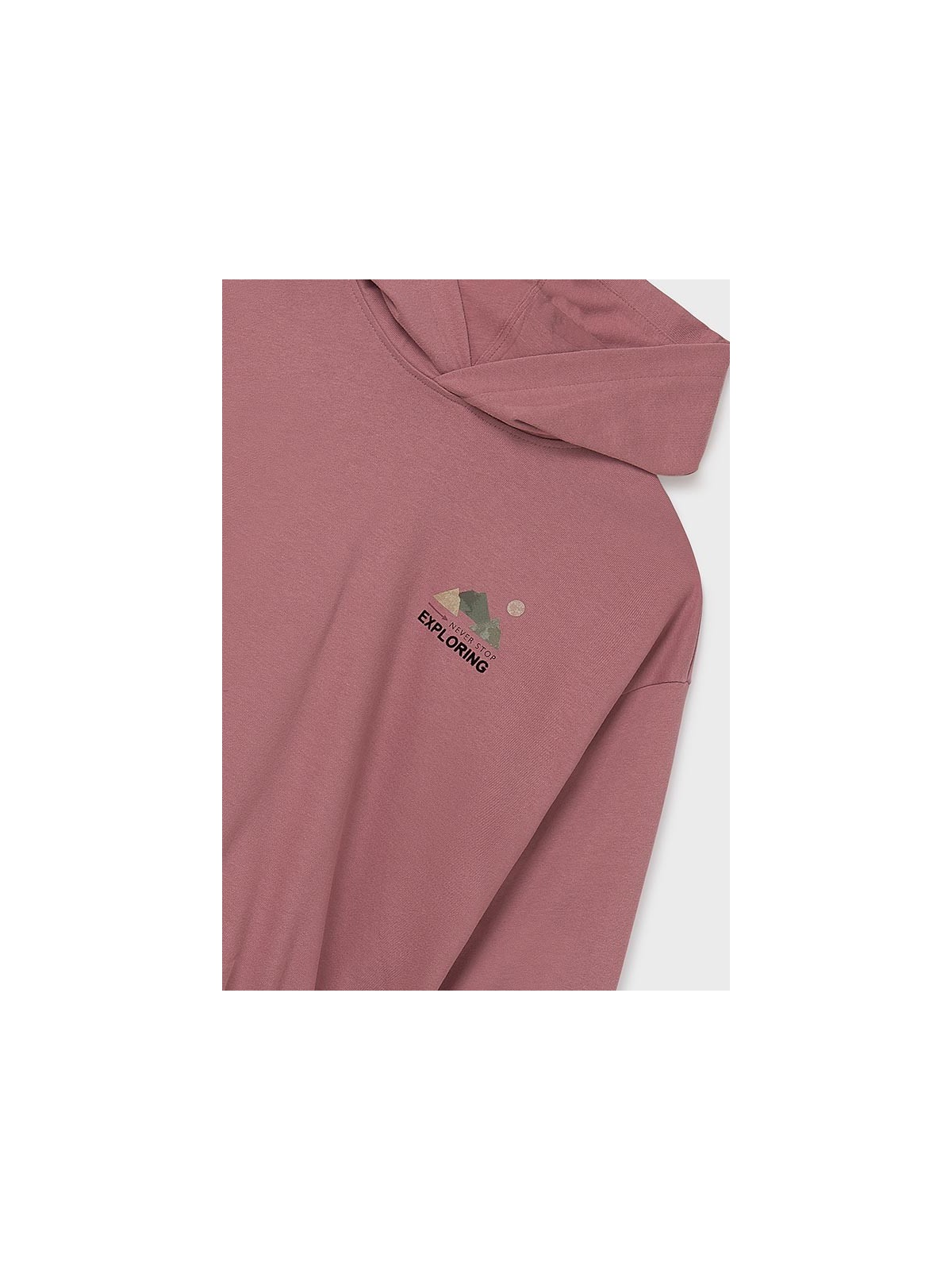 MAYORAL BLUZA Z KAPTUREM DLA DZIEWCZYNKI FIOLET 7425/27