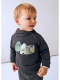 MAYORAL BABY BLUZA Z KAPTUREM DLA CHŁOPCA  2416/83