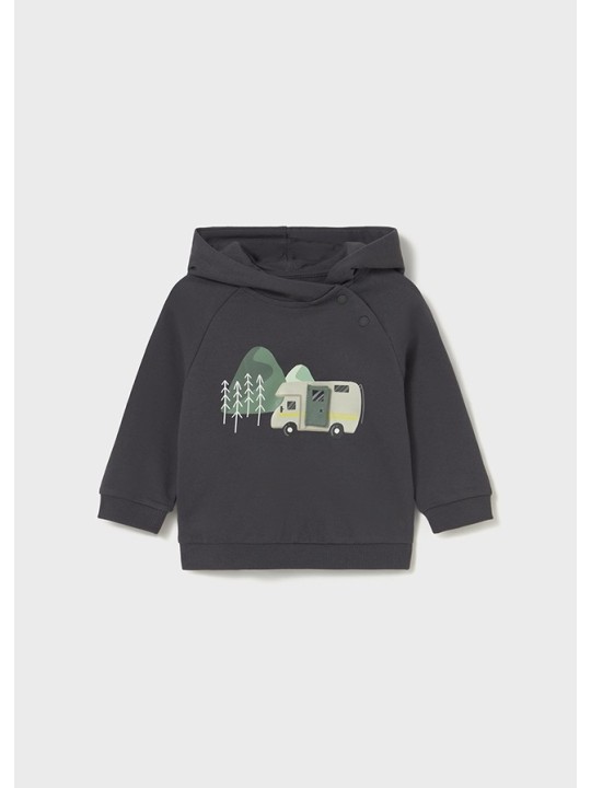 MAYORAL BABY BLUZA Z KAPTUREM DLA CHŁOPCA  2416/83