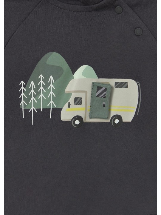 MAYORAL BABY BLUZA Z KAPTUREM DLA CHŁOPCA  2416/83