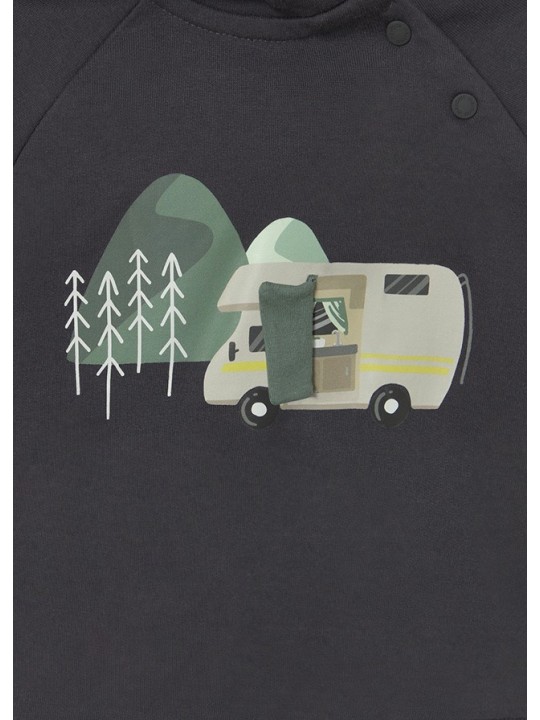 MAYORAL BABY BLUZA Z KAPTUREM DLA CHŁOPCA  2416/83