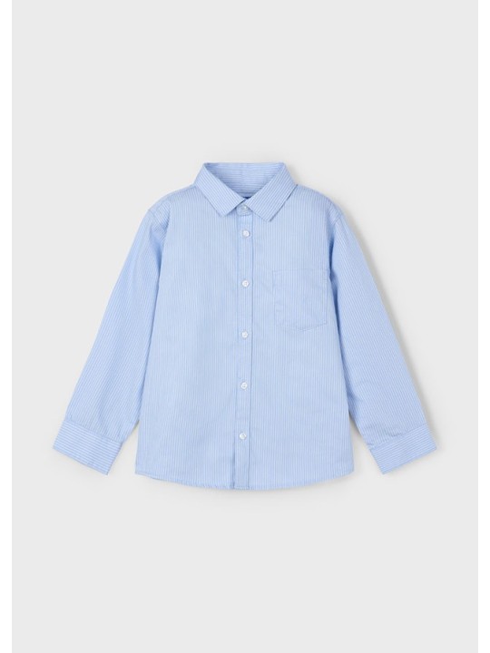 MAYORAL KOSZULA BŁĘKITNA W PASECZKI 146/82