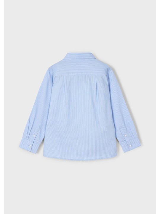 MAYORAL KOSZULA BŁĘKITNA W PASECZKI 146/82