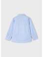 MAYORAL KOSZULA BŁĘKITNA W PASECZKI 146/82