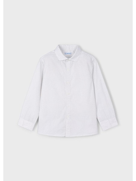 MAYORAL KOSZULA DLA CHŁOPCA Z NADRUKIEM GEOMETRYCZNYM 4129/39