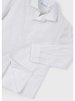 MAYORAL KOSZULA DLA CHŁOPCA Z NADRUKIEM GEOMETRYCZNYM 4129/39