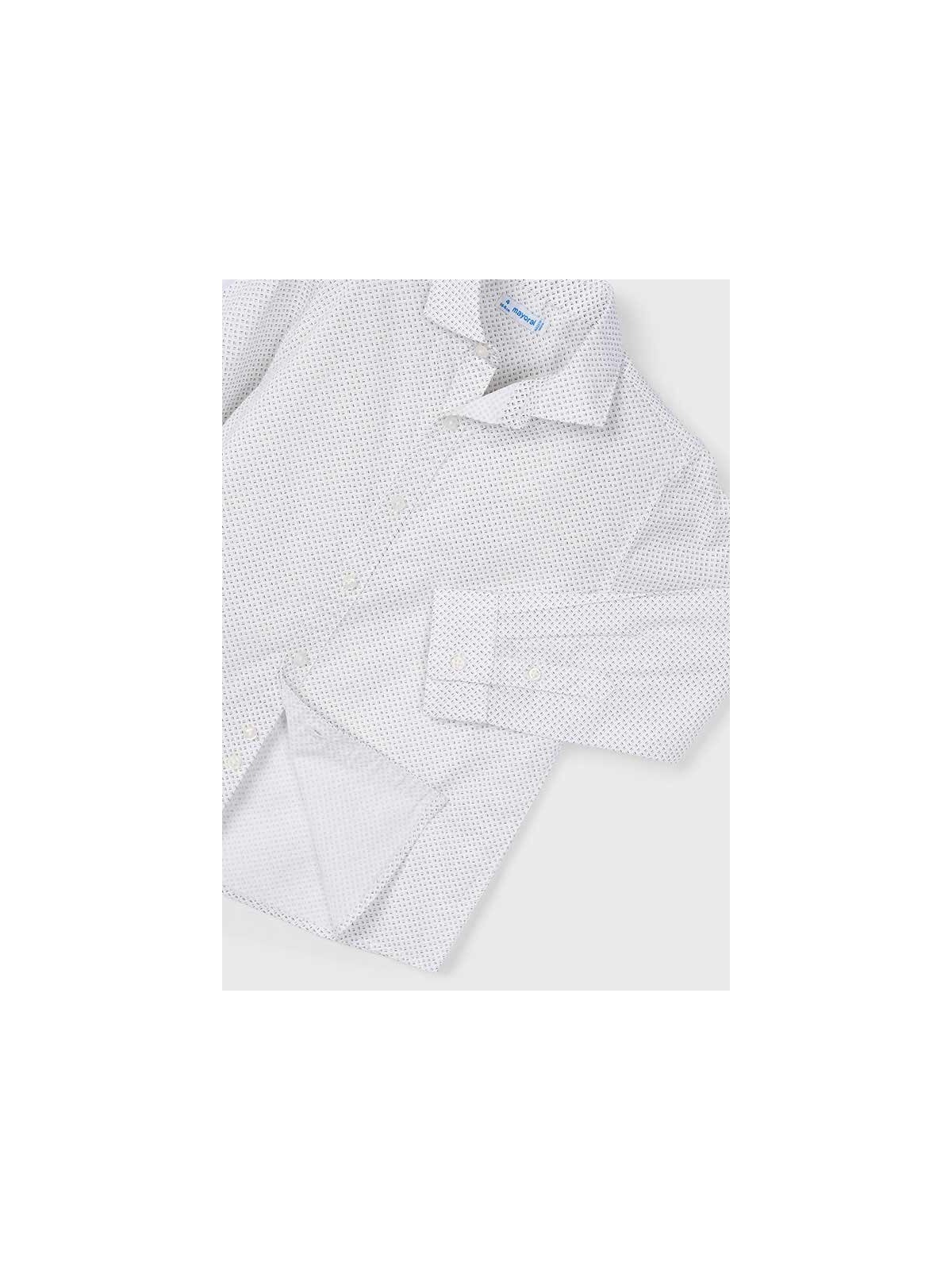 MAYORAL KOSZULA DLA CHŁOPCA Z NADRUKIEM GEOMETRYCZNYM 4129/39