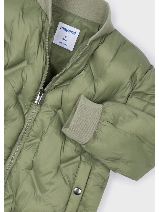 MAYORAL KURTKA PRZEJŚCIOWA DLA DZIECKA UNISEX BOMBER ZIELONY 4420/95