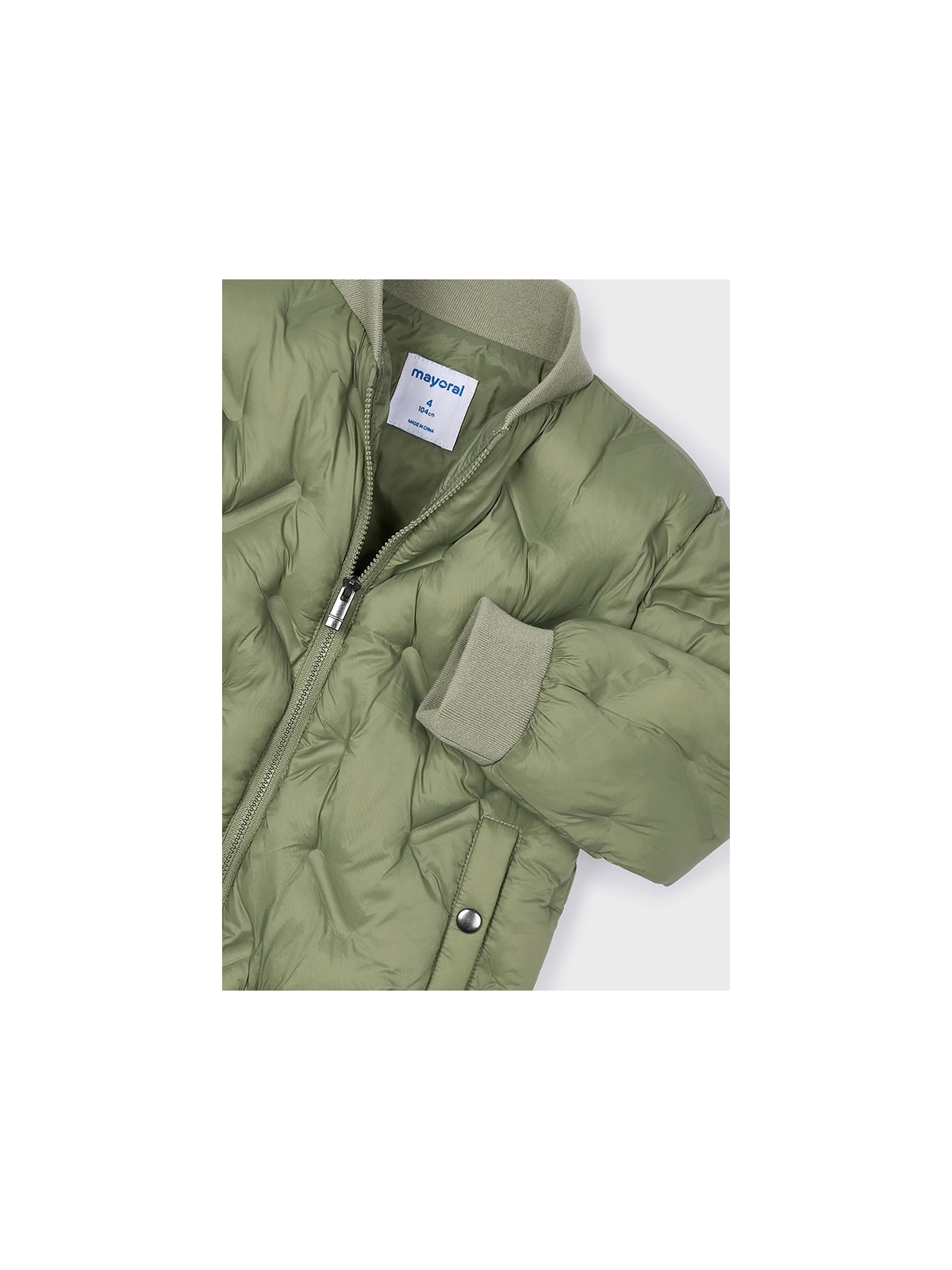 MAYORAL KURTKA PRZEJŚCIOWA DLA DZIECKA UNISEX BOMBER ZIELONY 4420/95