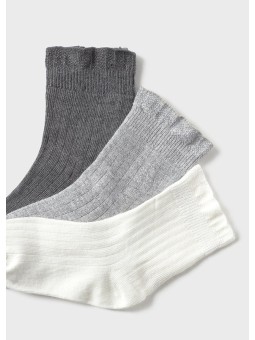 MAYORAL SKARPETKI DLA DZIECKA 3 PAK DLA DZIEWCZYNKI 10011/49