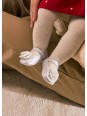 MAYORAL NEWBORN BUTY BUCIKI NIECHODKI DLA DZIEWCZYNKI  KWIATEK PANTOFELKI 9960/80