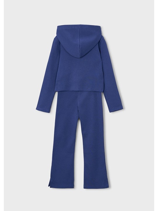 MAYORAL KOMPLET DRES DLA DZIEWCZYNKI ROZPINANY GRANAT 3891/49