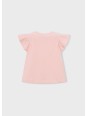 MAYORAL BLUZKA T-SHIRT KOSZULKA NA KRÓTKI RĘKAW DLA DZIEWCZYNKI RÓŻOWA 3007/83