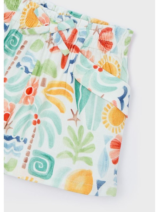 MAYORAL KRÓTKIE SPODENKI BAWEŁNIANE DLA DZIEWCZYNKI 3221/65