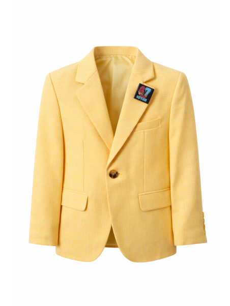 GIOVANNI PERA GŁADKA MARYNRKA DLA CHŁOPCA ŻÓŁTA 37/538