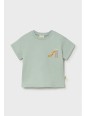 MAYORAL NEWBORN BLUZKA KOSZULKA T-SHIRT NA KRÓTKI RĘKAW DLA NIEMOWLĘCIA 1077/52