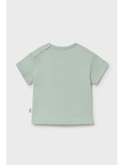 MAYORAL NEWBORN BLUZKA KOSZULKA T-SHIRT NA KRÓTKI RĘKAW DLA NIEMOWLĘCIA 1077/52