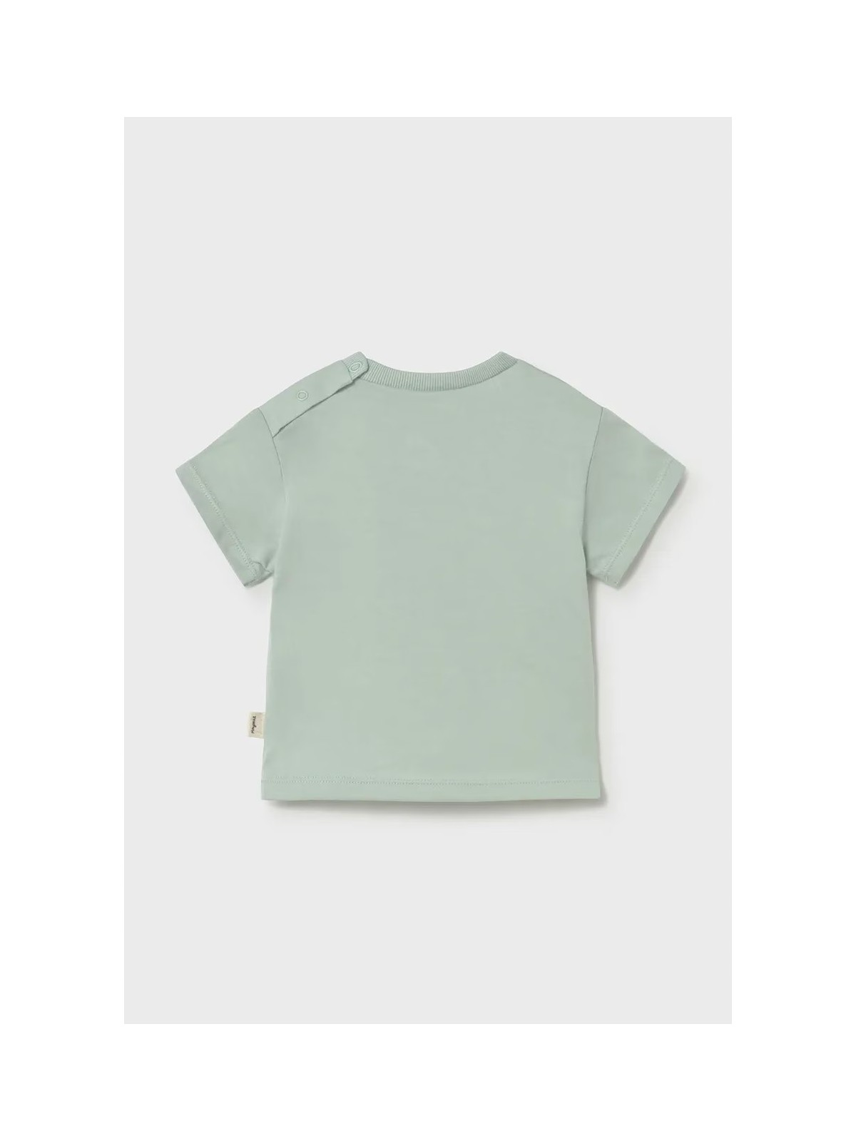 MAYORAL NEWBORN BLUZKA KOSZULKA T-SHIRT NA KRÓTKI RĘKAW DLA NIEMOWLĘCIA 1077/52