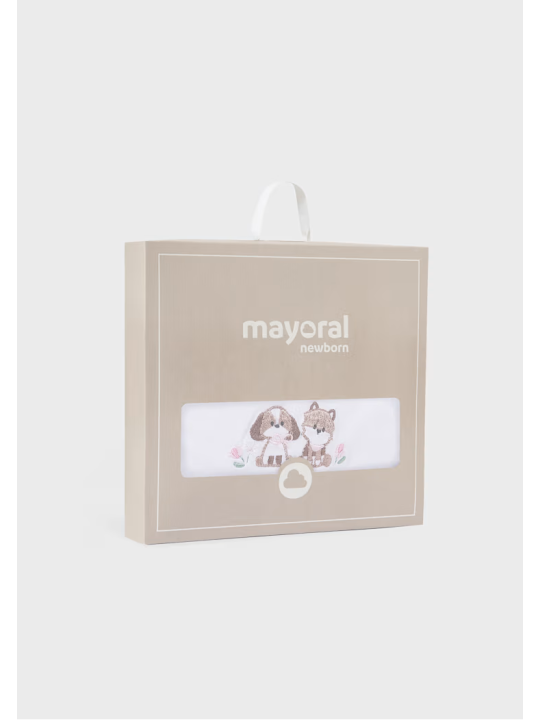 MAYORAL NEWBORN KOCYK BAWEŁNIANY DLA NIEMOWELĘCIA DZIEWCZYNKI 9026/10