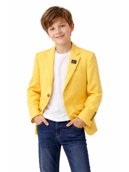 GIOVANNI PERA GŁADKA MARYNRKA DLA CHŁOPCA ŻÓŁTA 37/538