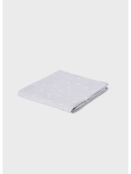 MAYORAL NEWBORN KOCYK Z WISKOZY DLA NIEMOWELĘCIA SZARY W GĄSKI 9052/19