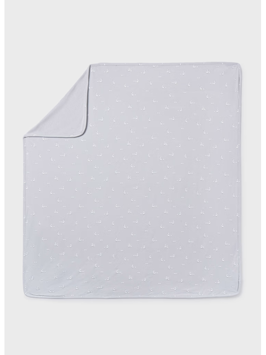 MAYORAL NEWBORN KOCYK Z WISKOZY DLA NIEMOWELĘCIA SZARY W GĄSKI 9052/19