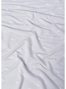 MAYORAL NEWBORN KOCYK Z WISKOZY DLA NIEMOWELĘCIA SZARY W GĄSKI 9052/19