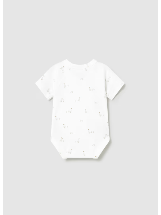 MAYORAL NEWBORN BODY DLA DZIECKA BIAŁE W GĄSKI 1725/79