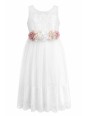 JOLIN KIDS  SUKIENKA NA RAMIĄCZKACH  DLA DZIEWCZYNKI WIZYTOWA KOMUNINIJNA 2248