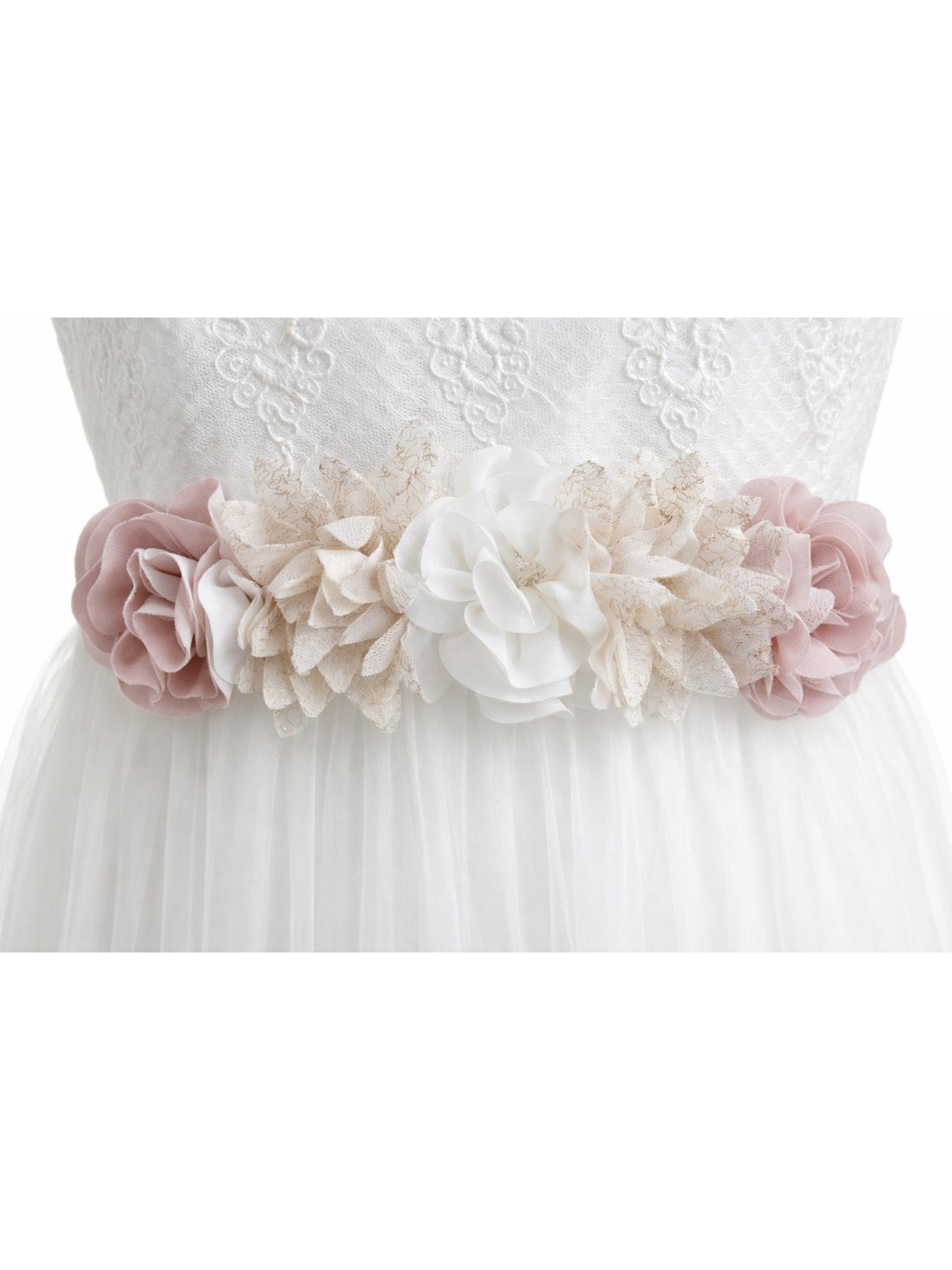 JOLIN KIDS  SUKIENKA NA RAMIĄCZKACH  DLA DZIEWCZYNKI WIZYTOWA KOMUNINIJNA 2248