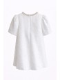 DAMASQUINO SUKIENKA WIZYTOWA NA KRÓTKI RĘKAW DLA DZIEWCZYNKI 7081