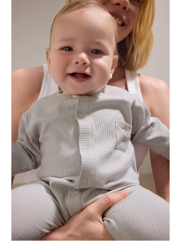 MAYORAL NEWBORN PAJAC ŚPIOCHY DLA DZIECKA SZARY 1726/73