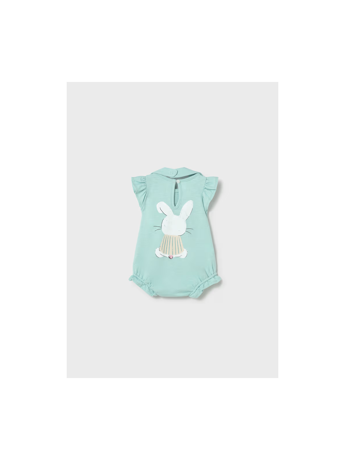 MAYORAL NEWBORN RAMPERS PAJAC  DLA DZIEWCZYNKI Z KRÓLICZKIEM PLUS ŚLINIAK 1710/90