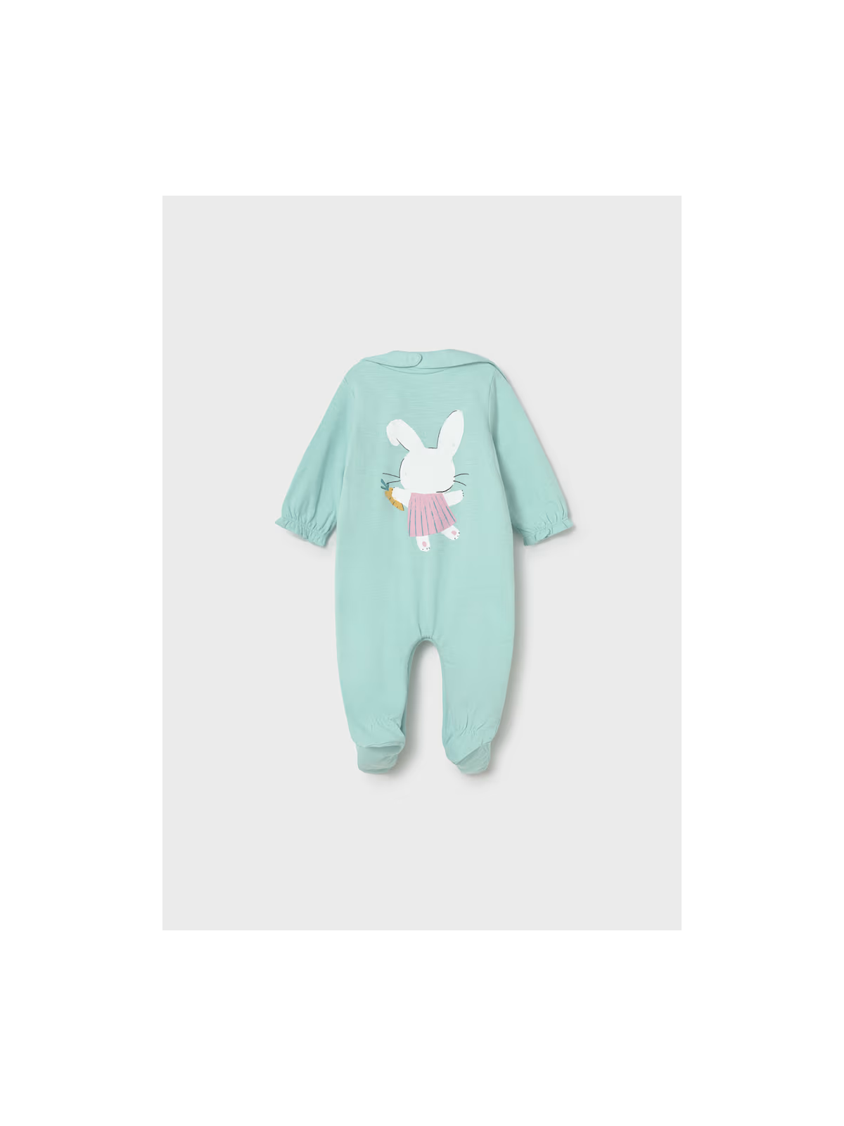 MAYORAL NEWBORN PAJAC ŚPIOCHY DLA DZIEWCZYNKI Z KRÓLICZKIEM PLUS ŚLINIAK 1711/90