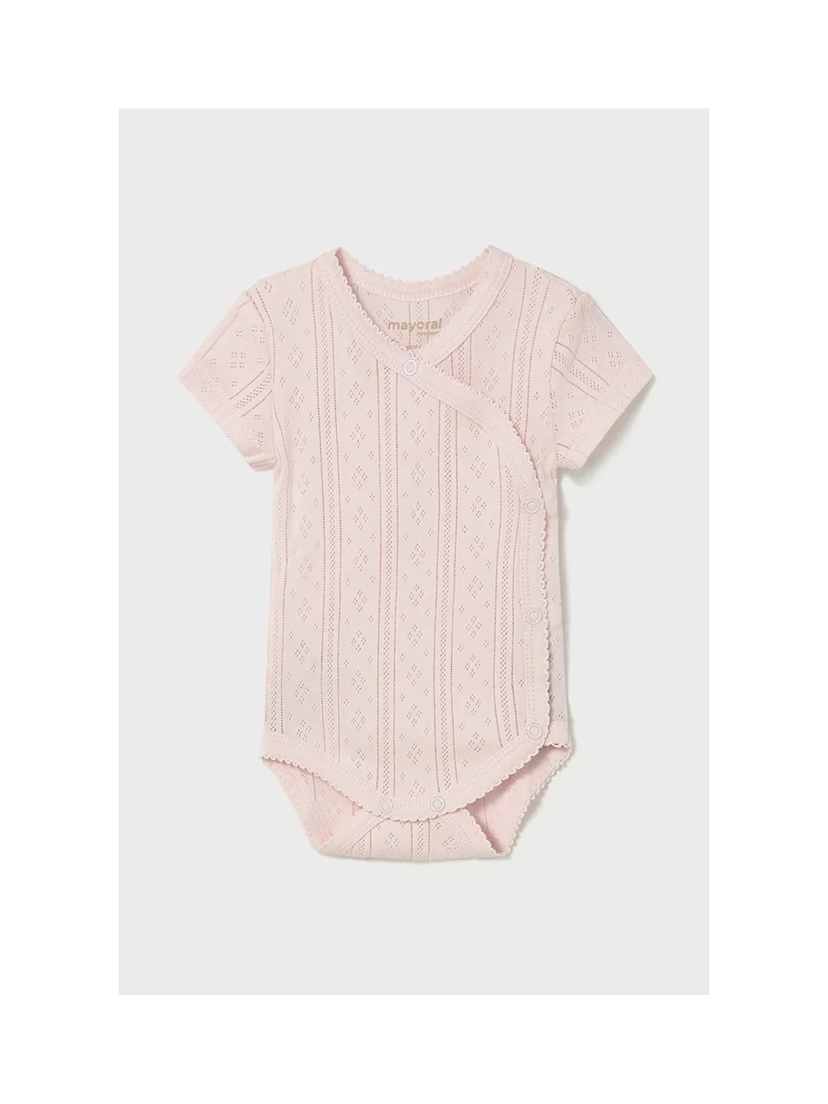 k MAYORAL NEWBORN BODY NIEMOWLĘCE NA KRÓTKI RĘKAW RÓŻOWE 1701/80