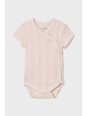 k MAYORAL NEWBORN BODY NIEMOWLĘCE NA KRÓTKI RĘKAW RÓŻOWE 1701/80