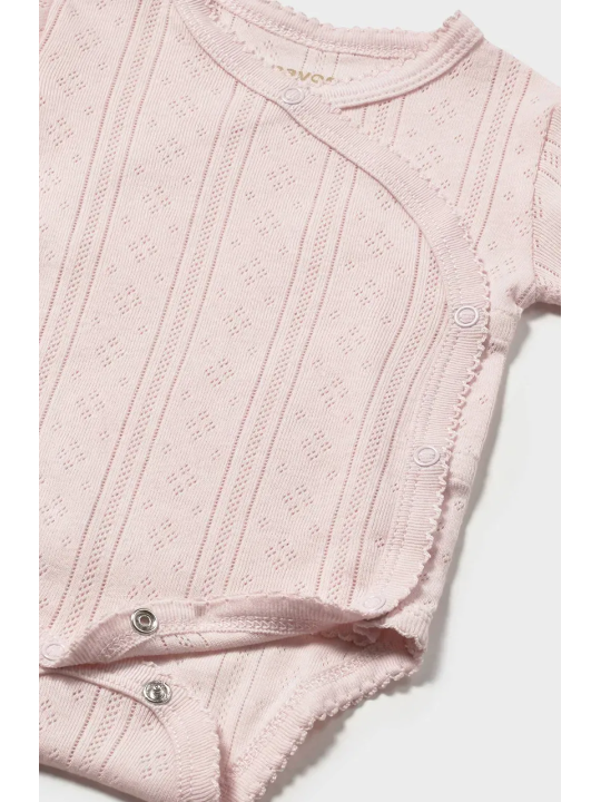k MAYORAL NEWBORN BODY NIEMOWLĘCE NA KRÓTKI RĘKAW RÓŻOWE 1701/80