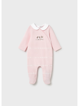 MAYORAL NEWBORN PAJAC ŚPIOCHY DLA DZIEWCZYNKI RÓŻOWY 1703/55