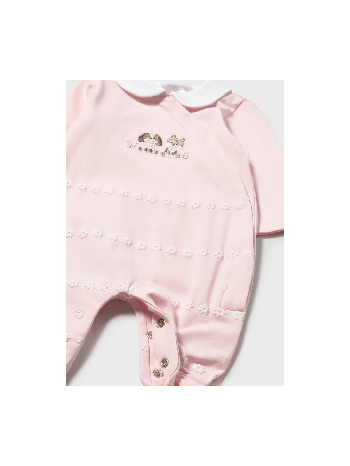 MAYORAL NEWBORN PAJAC ŚPIOCHY DLA DZIEWCZYNKI RÓŻOWY 1704/55