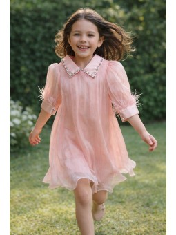 ERAY KIDS  SUKIENKA WIZTOWA NA KRÓTKI RĘKAW DLA DZIEWCZYNKI 9469